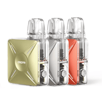 Aspire Cyber X Pod Kit in gold, silver, and red, displayed in a row.