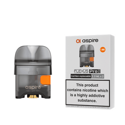 Aspire Flexus Pro replacement pod cartridges, 2.0ml, with packaging.