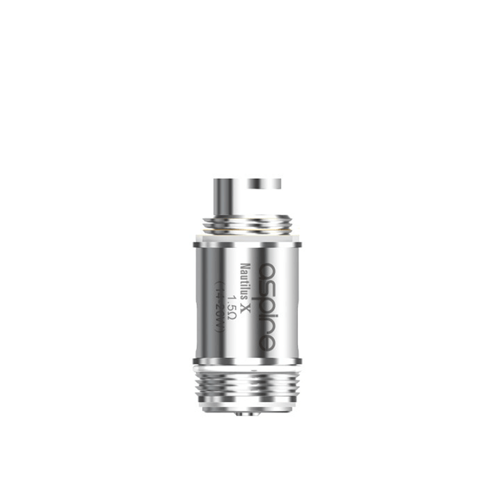 Aspire Nautilus X replacement coil, metallic finish, 1.5 ohm.