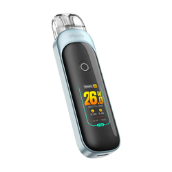 Aspire Pixo Pod Vape Kit in five colours, displaying 26W power settings on the screen.