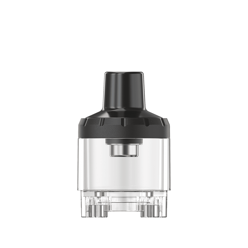 Aspire Veynom EX XL empty replacement pod with black mouthpiece on a white background.