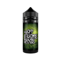 At Home Doe 100ml shortfill vape juice bottle with a green and black label design.