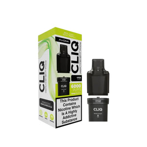 Avomi Cliq 6K Prefilled Replacement Pod Lemon & Lime Flavour for the Avomi Cliq Prefilled Vape Pod Kit 