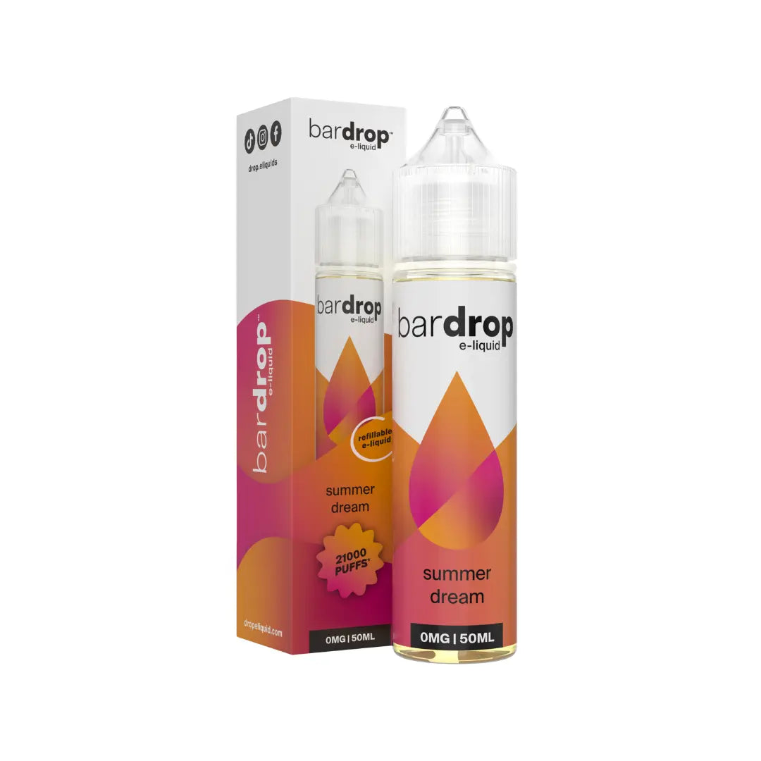 Bar Drop Summer Dream 50ml Shortfill - UK