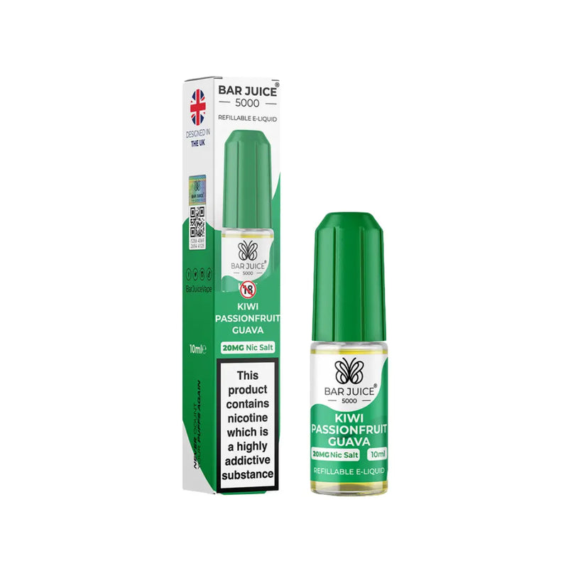 Bar Juice 5000 Kiwi Passionfruit Guava Nic Salt