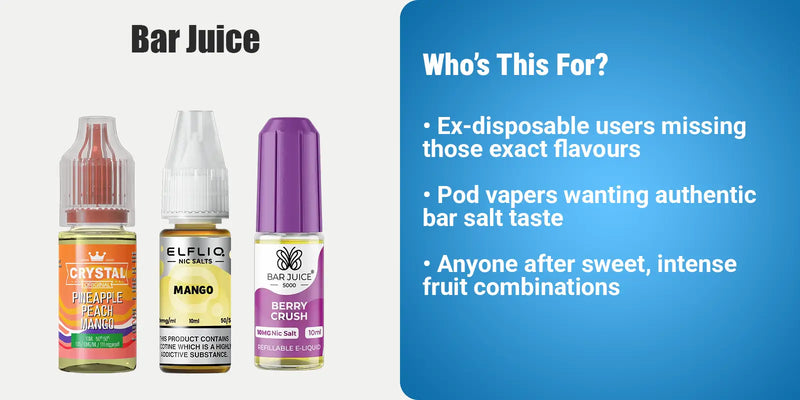 Popular Vape Juice Flavours