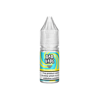 Bar Vape Banana Ice 10ml nic salt bottle with a swirl design on the label.