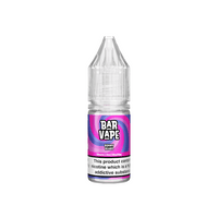 Bar Vape 10ml Nic Salt Gummy Bears e-liquid bottle with pink and purple label.