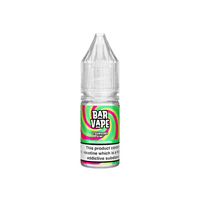 Bar Vape 10ml Nic Salt bottle with strawberry kiwi flavour and colourful label.