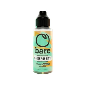 Bare Sherbets Smooth Orange Sherbet 100ml Shortfill Vape Juice Perfect for Sub-ohm Vape Kits & Sub-ohm Vape Tanks