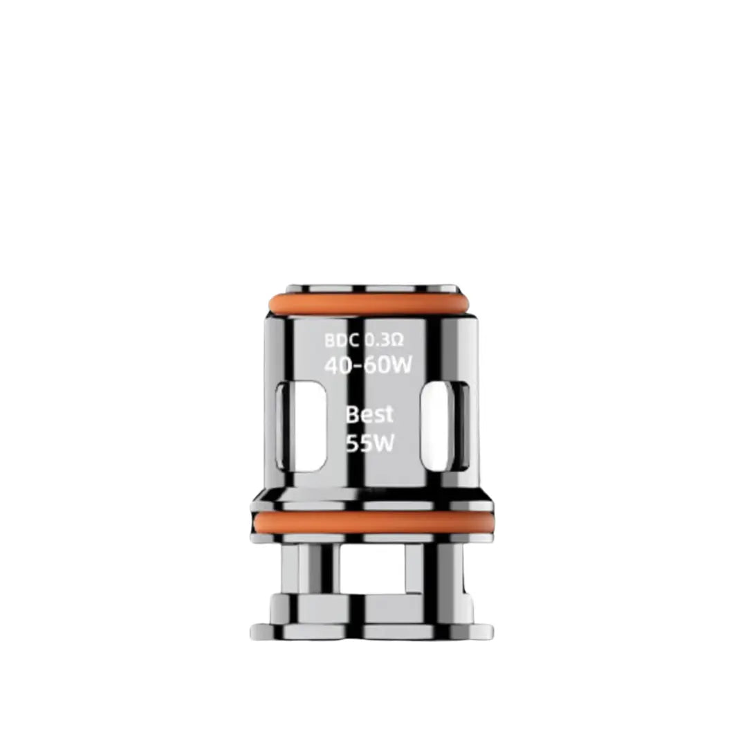 BD Vape BDC 0.3Ω Replacement Coil, rated for 40-60W with optimal performance at 55W, designed for rich flavour and satisfying cloud production.