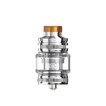 BD Vape Precisio Sub Ohm Vape Tank with stainless steel and glass design, featuring adjustable airflow and sleek finish for enhanced flavour and vapour production.