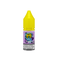 Big Bold Blackcurrant Menthol 10ml vape juice bottle with yellow cap.