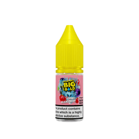 Big Bold Cherry Blackcurrant 10ml vape juice bottle with a yellow cap.