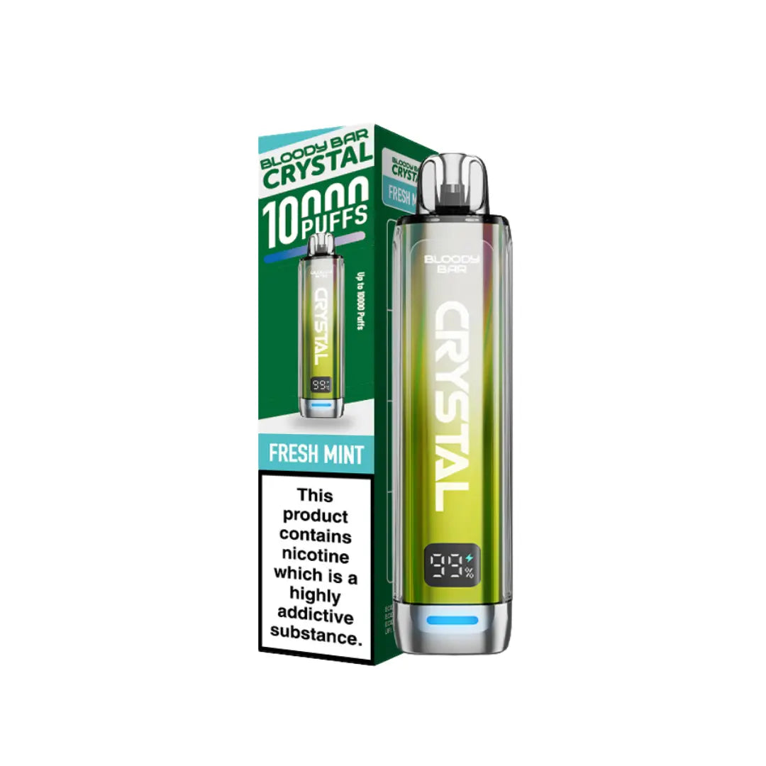 Bloody Bar Crystal 10K Vape Kit | 10,000 Puffs