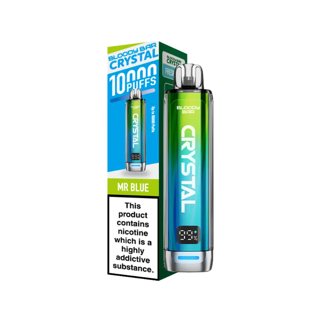 bloody mary crystal vape Bloody Bar Crystal 10K Prefilled Pod + Refill Container – VuiceVapes main image 1