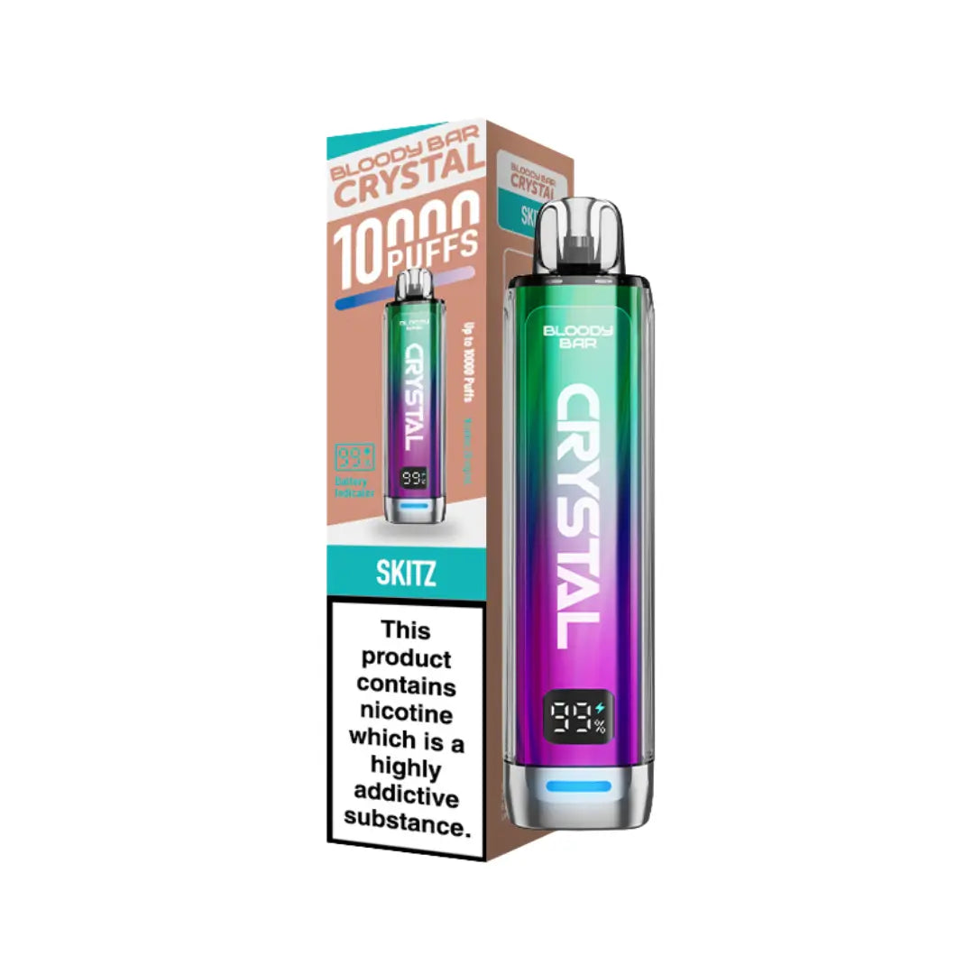 Bloody Bar Crystal 10K Vape Kit | 10,000 Puffs | Ecigone Bloody Bar Crystal 10K Vape Kit | 10,000 Puffs | Ecigone