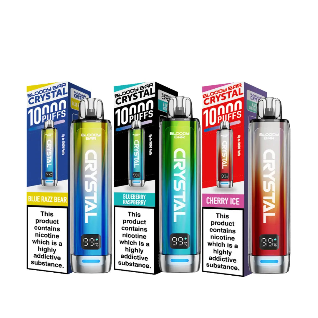 Bloody Bar Crystal 10K Vape Kit | 10,000 Puffs