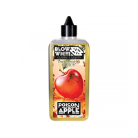 Blow White e-liquid bottle, Poison Apple flavour, The Chronicles of Fruit range.