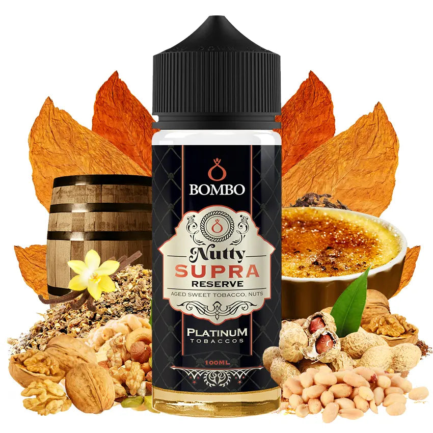 Bombo Platinum Tobacco 100ml Shortfill E-liquid