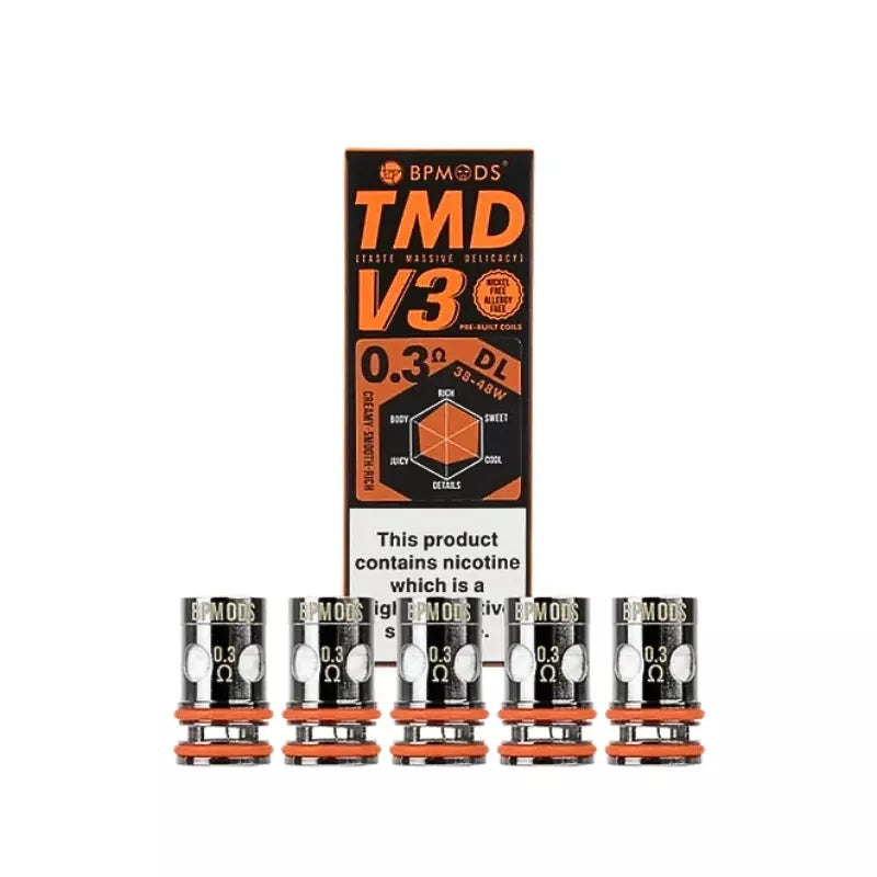 BP Mods TMD V3 Coils | 5 Pack