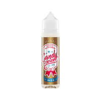 Candy Corner 50ml vape juice bottle with colourful label design.