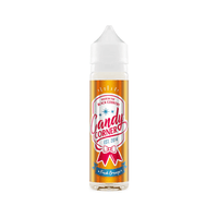 Candy Corner Fresh Orange vape juice bottle, 50ml shortfill, white background.