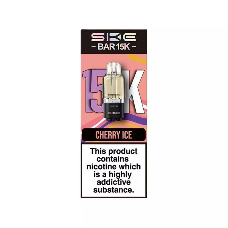 SKE Bar 15K Cherry Ice Refill Pods | 15,000 Puffs