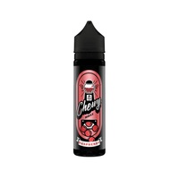 Chewy Maxx Raspberry e-liquid bottle with a raspberry design on the label.