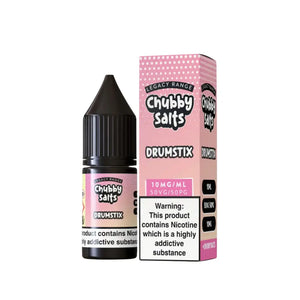 Chubby Drumstix Flavour 10ml Nic Salt E-liquid - Perfect for Refillable Vape Kits