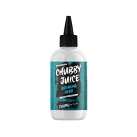 Chubby Juice 200ml e-liquid bottle labeled "Breaking Berg."