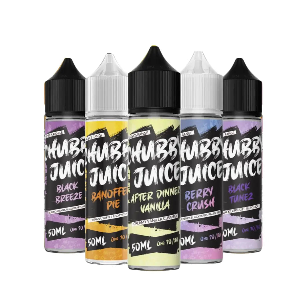 Chubby Juice 50ml Shortfill | 30+ E-Liquid Flavours Chubby Juice 50ml Shortfill | 30+ E-Liquid Flavours