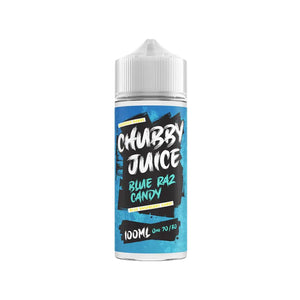 Chubby Juice Classics Blue Raz Candy Flavour 100ml Shortfill E Liquid perfect for Sub-ohm Vape Kits & Sub-ohm Vape Tanks 