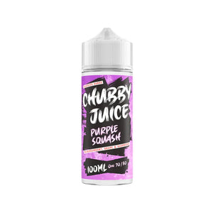 Chubby Juice Classics Purple Squash Flavour 100ml Shortfill E Liquid perfect for Sub-ohm Vape Kits & Sub-ohm Vape Tanks 