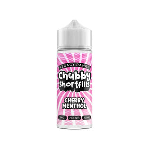 Chubby Juice Legacy Edition 100ml Shortfill Cherry Menthol Flavour 70vg 30pg perfect for sub ohm kits or sub ohm tanks
