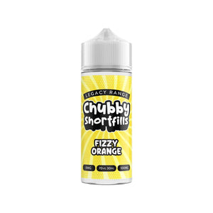 Chubby Juice Legacy Edition 100ml Shortfill Fizzy Orange Flavour 70vg 30pg perfect for sub ohm kits or sub ohm tanks