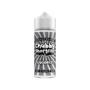 Chubby Juice Legacy Edition 100ml Shortfill Liquorice Flavour 70vg 30pg perfect for sub ohm kits or sub ohm tanks