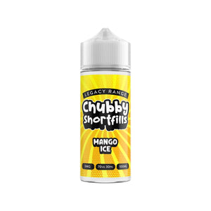 Chubby Juice Legacy Edition 100ml Shortfill Mango Ice Flavour 70vg 30pg perfect for sub ohm kits or sub ohm tanks