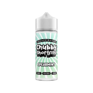 Chubby Juice Legacy Edition 100ml Shortfill Spearmint Flavour 70vg 30pg perfect for sub ohm kits or sub ohm tanks