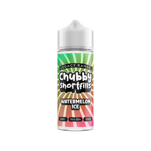 Chubby Juice Legacy Edition 100ml Shortfill Watermelon Ice Flavour 70vg 30pg perfect for sub ohm kits or sub ohm tank