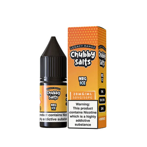 Chubby NRG Ice Flavour 10ml Nic Salt E-liquid - Perfect for Refillable Vape Kits