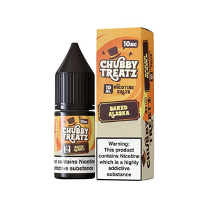 Chubby Treatz Baked Alaska Flavour 10ml Nic Salt E-liquid perfect for Refillable Vape Kits