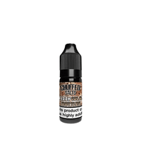 Chuffed Salts Fuzzy Cola Bottles e-liquid 10ml bottle with a black cap.