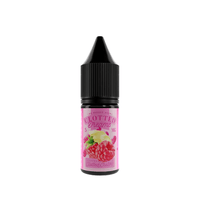 Clotted Dreams 10ml vape juice bottle with raspberry and cream design, 5mg nicotine strength.