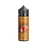 Coilturd Evoe 100ml shortfill e-liquid with an eye-themed label design.