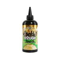 Cookie Dough e-liquid bottle, caramel flavour, 200ml shortfill, with vibrant label design.