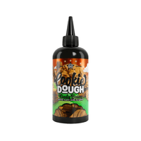 Cookie Dough e-liquid bottle with vibrant label design.