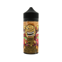 Cookie Nutz Raspberry Jam Peanut Butter Cookie 100ml shortfill bottle with colourful label.