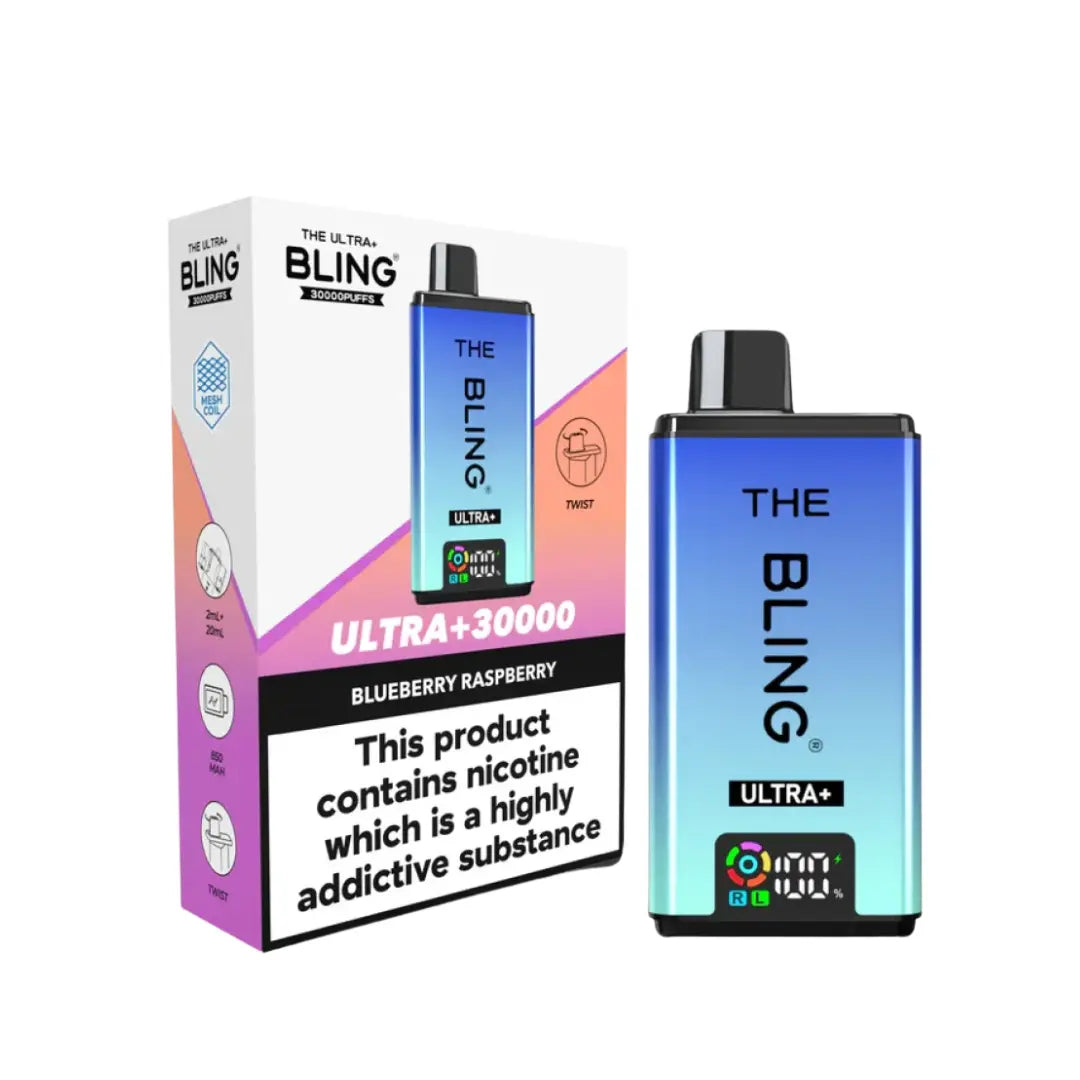 Crystal Bling Ultra Plus 30K Vape Kit | Dual Flavour