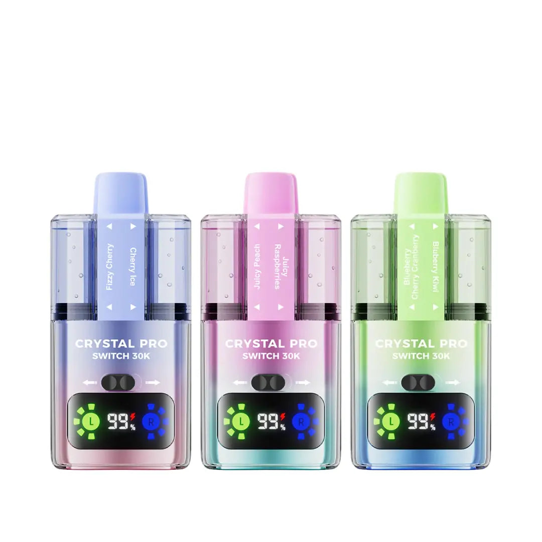 Crystal Pro Switch 30K Vape Kit | Dual Flavours | 30,000 Puffs Crystal Pro Switch 30K Vape Kit | Dual Flavours | 30,000 Puffs